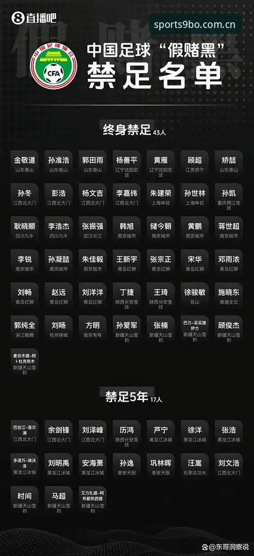 中国足球“清扫行动”深度评测：从禁足名单看行业生态重构